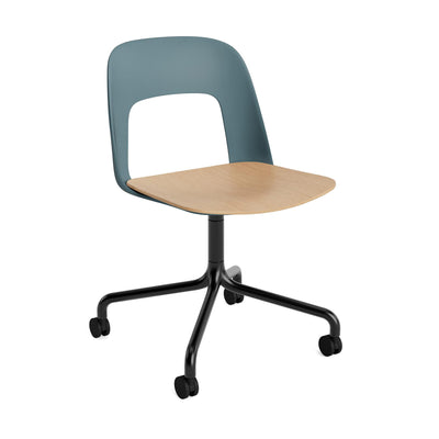 HAY Layout Chair 162 with 4 Star Swivel Wheel Base