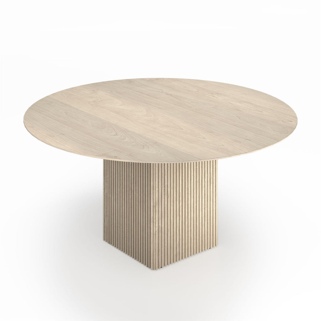 DK3 Ten Round Extendable Dining Table, 72cm Height