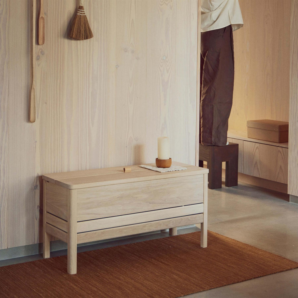 Form & Refine A Line Storage Bench 90
