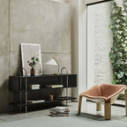 GUBI Grashoppa Lamp with Fabric Shade