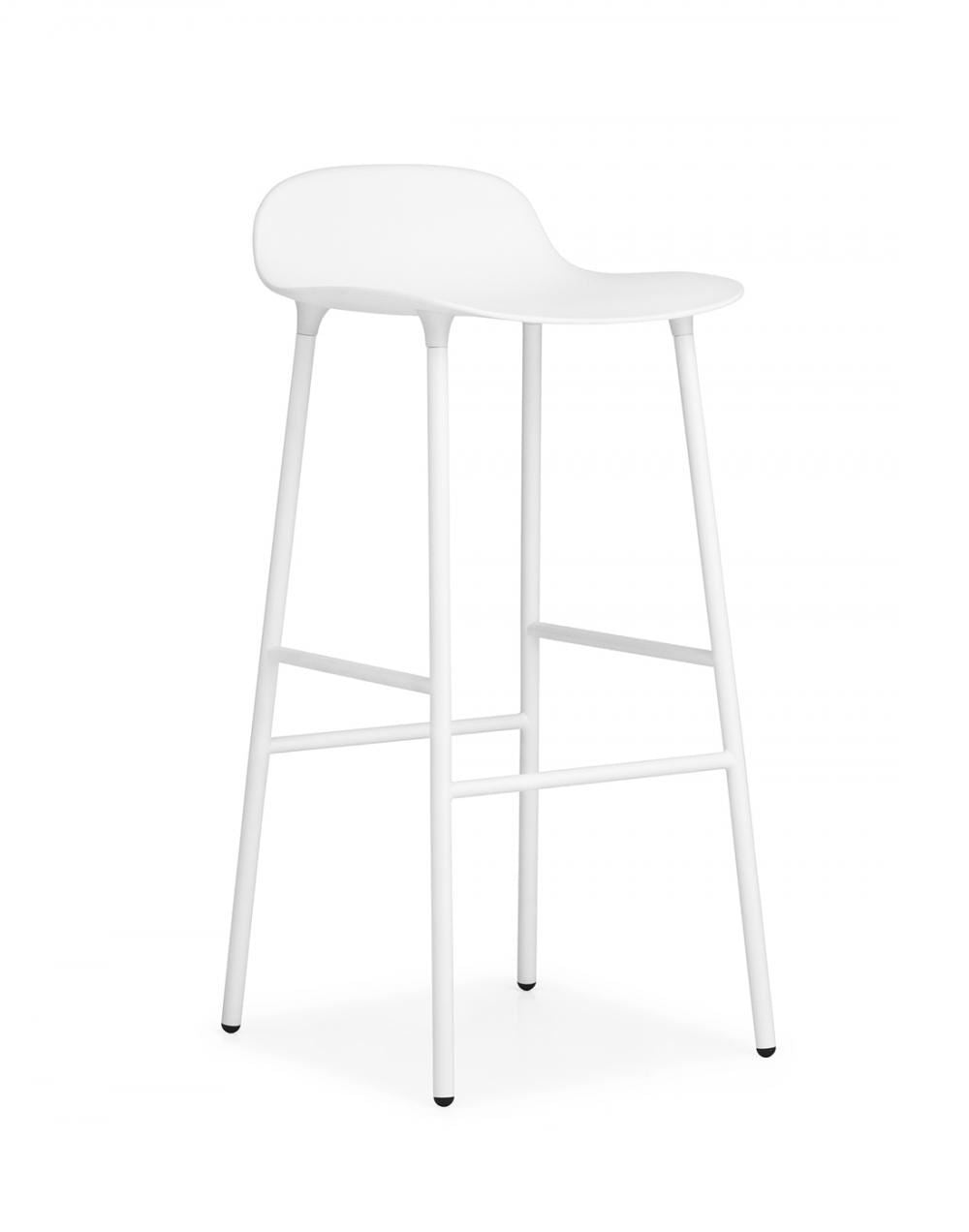 Normann Copenhagen Form Barstool - Metal Legs