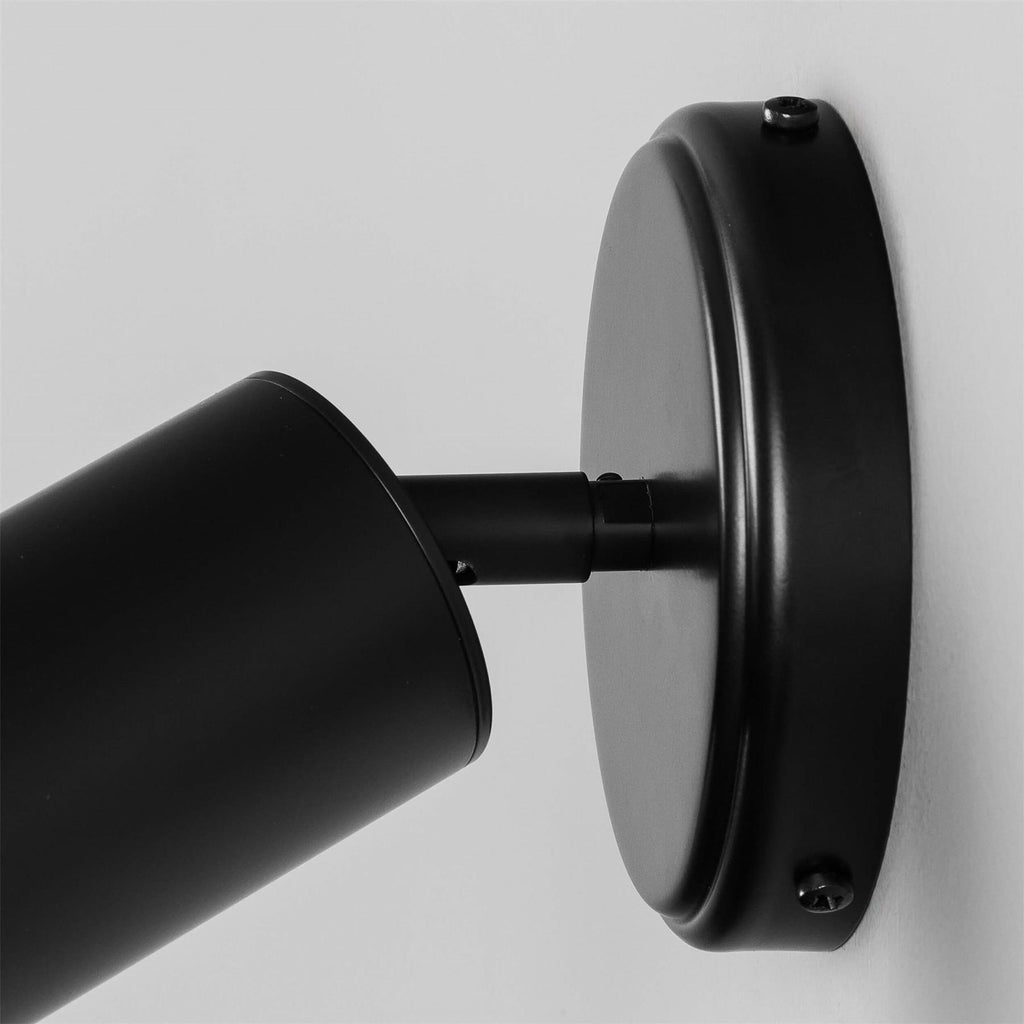 Mullan Lighting Evanston Directional Brass Wall Spotlight