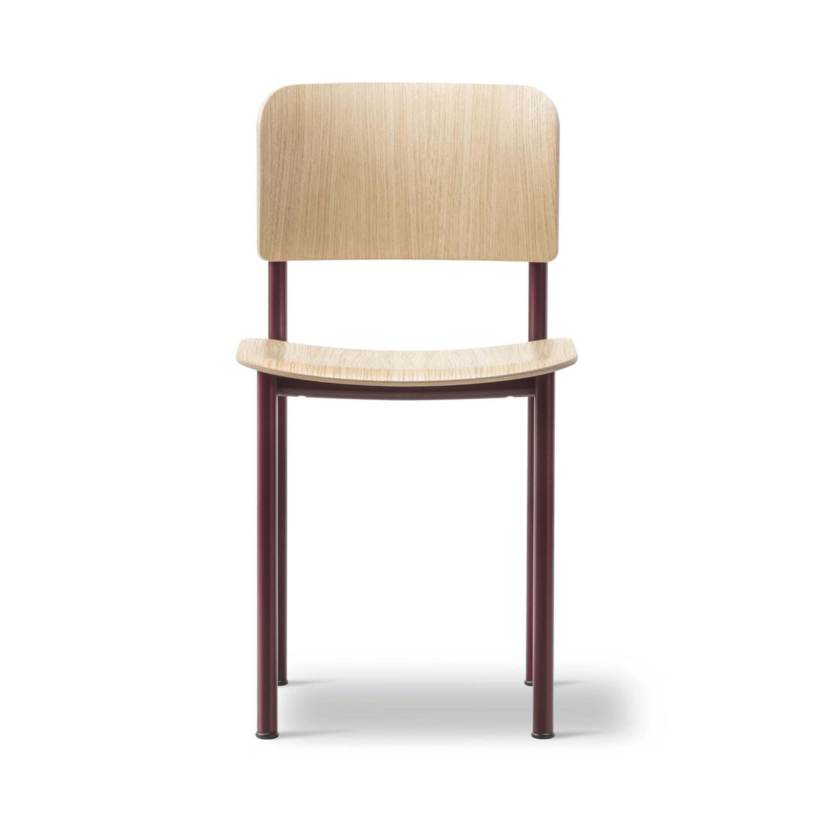 Fredericia Plan Dining Chair with Metal Legs