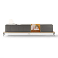 Treku Lauki Sideboard with Base - Natural Oak, Graphite & Ochre