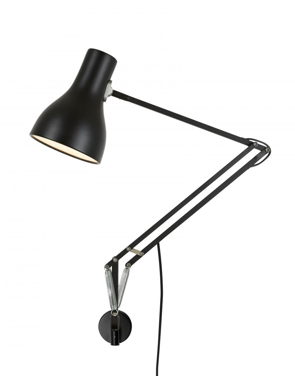 Outlet Anglepoise Type 75 Extending Wall Lamp - Jet Black