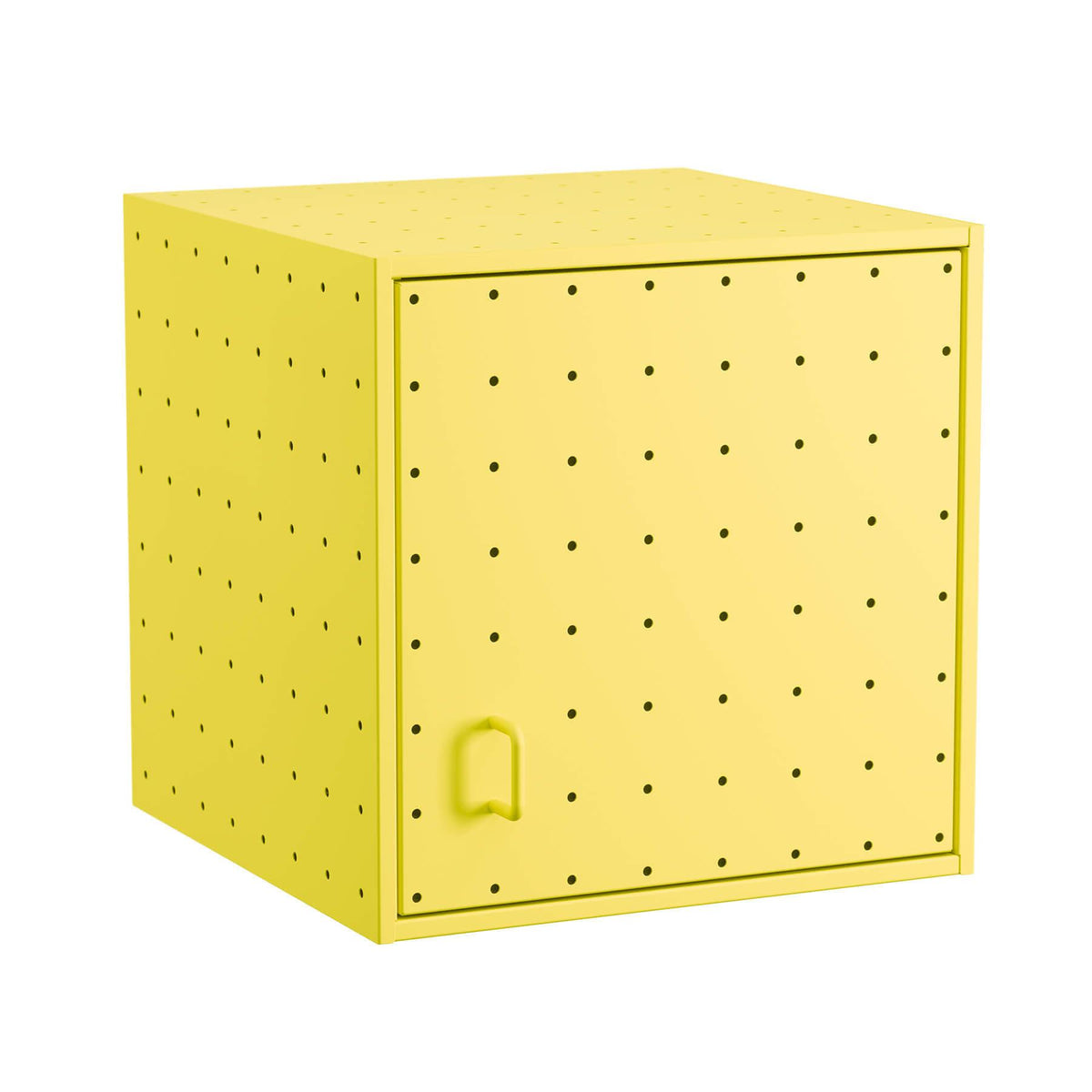 String Furniture Centre Center Module With Shelf Brackets, Left Door with U-handle