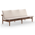 Finn Juhl The Japan 3 Seater Sofa in Walnut