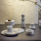 Tom Dixon Stone Stacking Candleholder