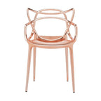 Kartell Masters Chair With Metalliclic Finish