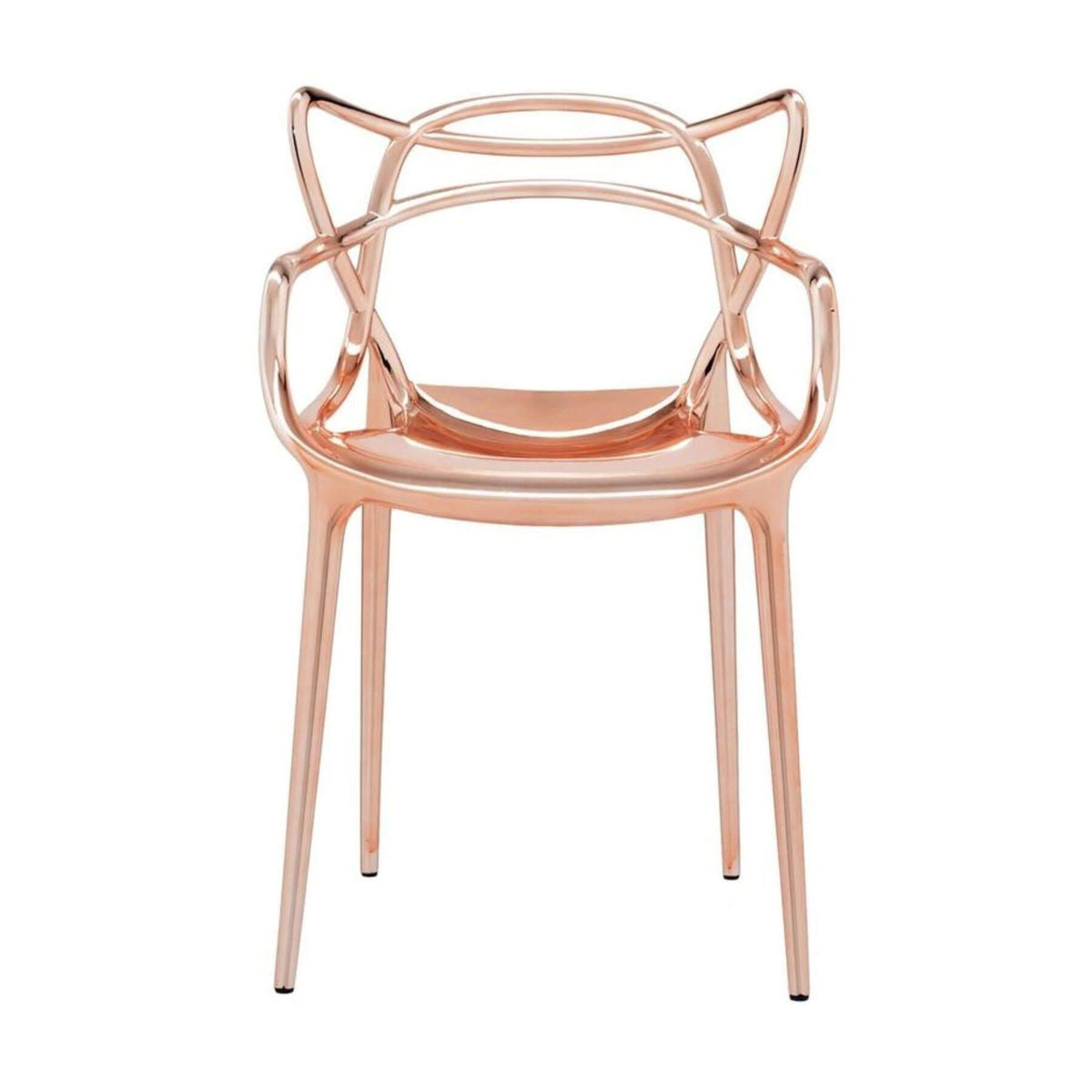 Kartell Masters Chair With Metalliclic Finish