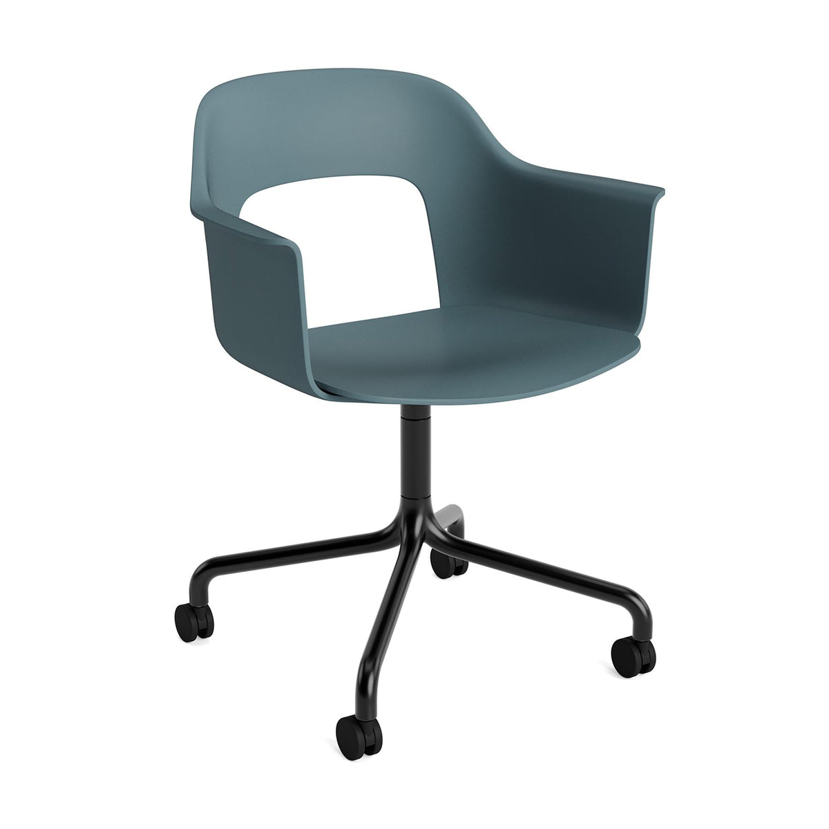 HAY Layout Armchair 261 with 4 Star Swivel Wheel Base