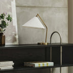 GUBI Grashoppa Lamp with Fabric Shade