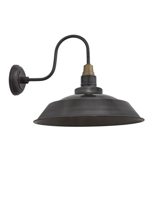 Industville Brooklyn Vintage Swan Neck Wall Sconce