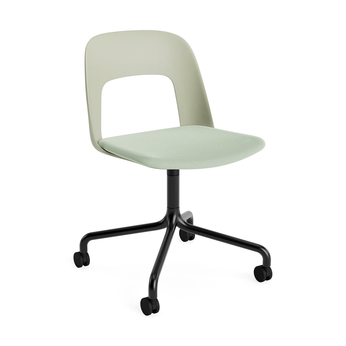 HAY Layout Chair 163 with 4 Star Swivel Wheel Base