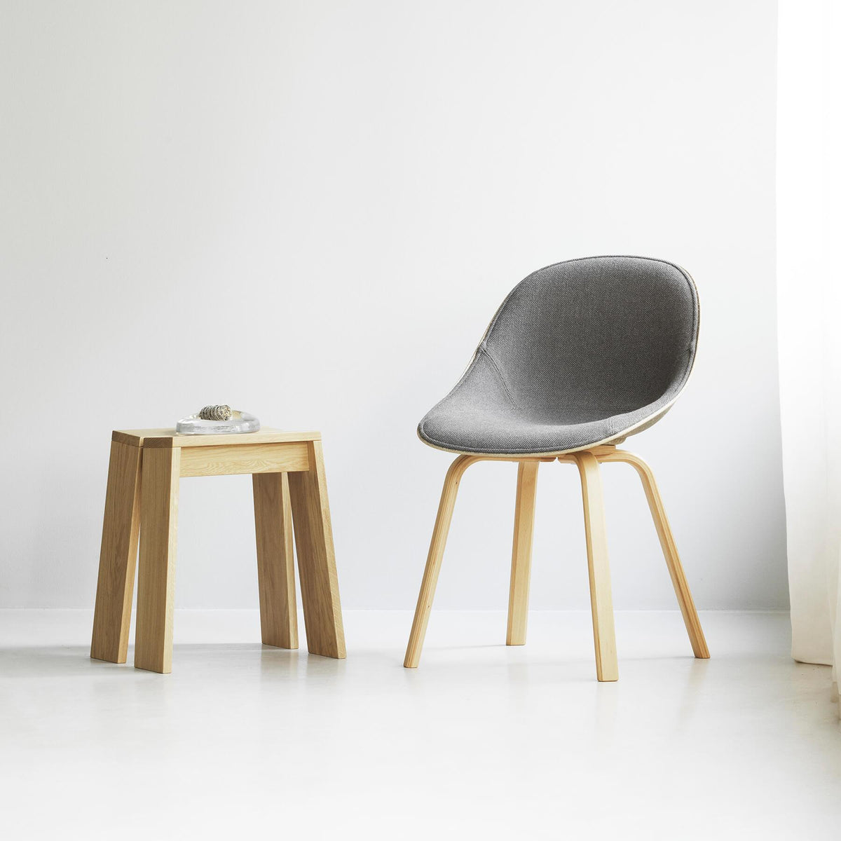 Normann Copenhagen Mat Chair Front Upholstered
