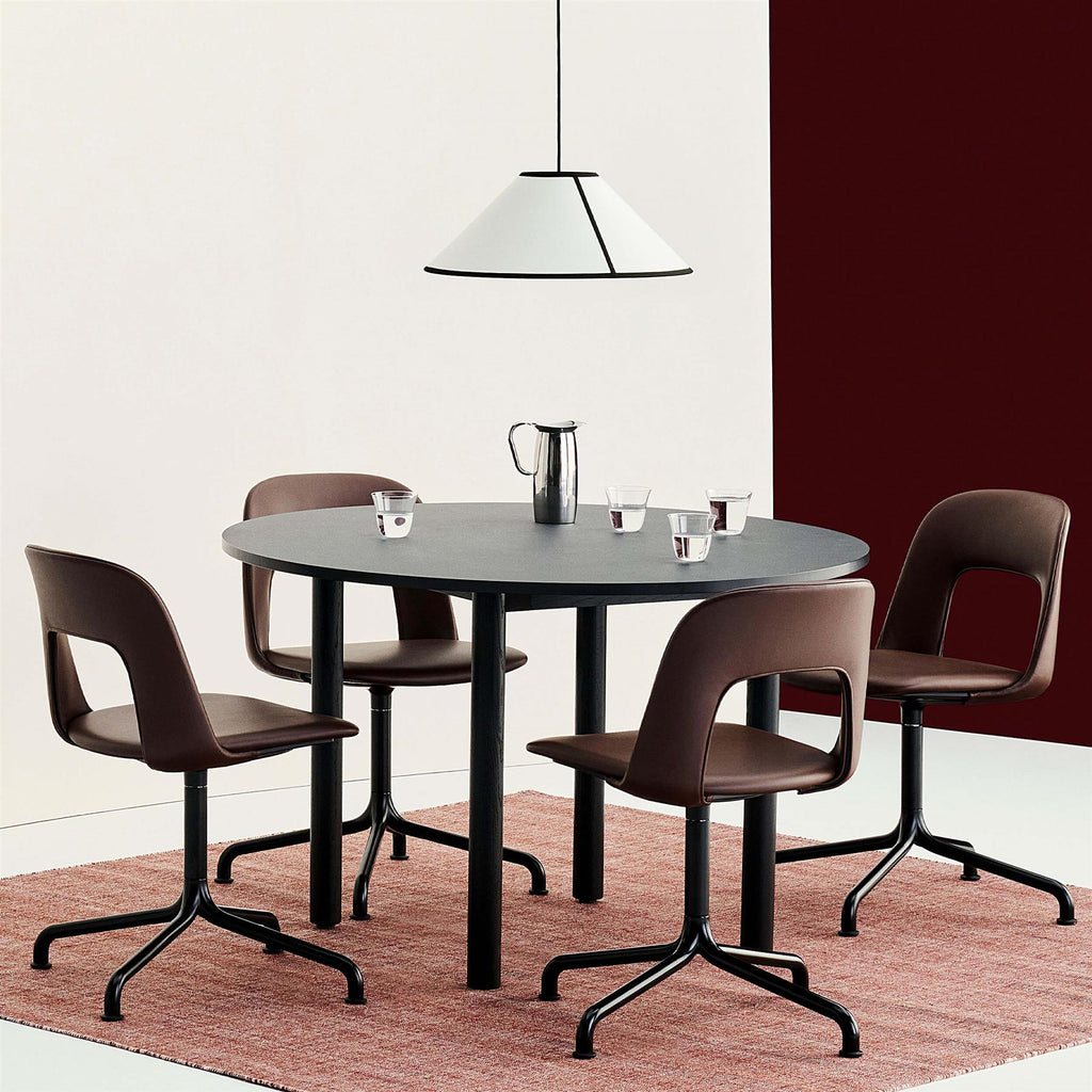 HAY Layout Chair 154 with 4 Star Swivel Arc Base