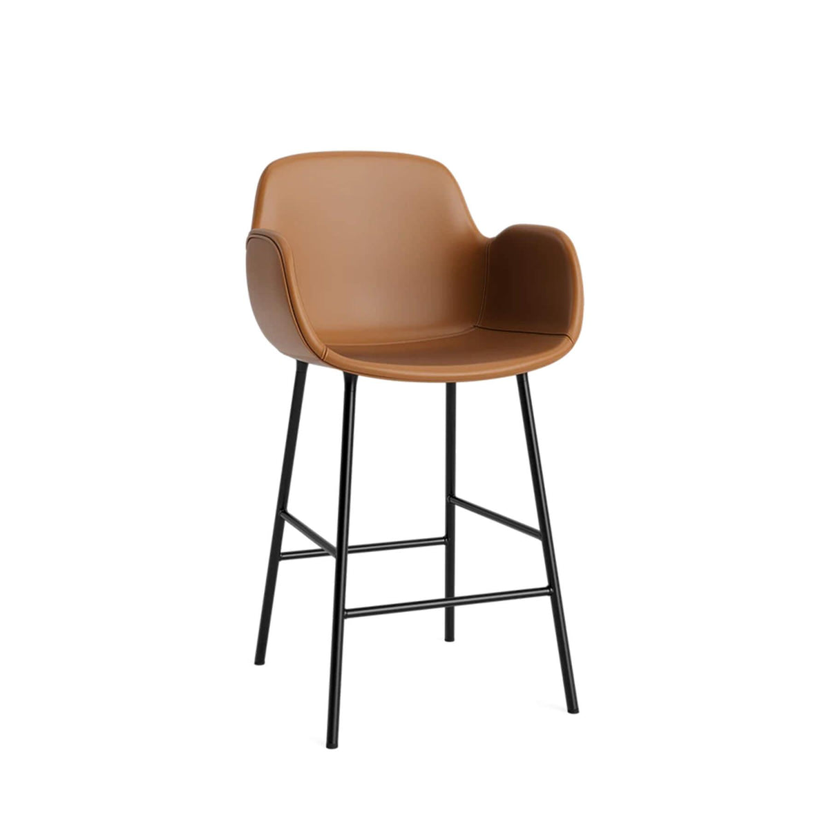 Normann Copenhagen Form Bar Armchair, Metal Legs