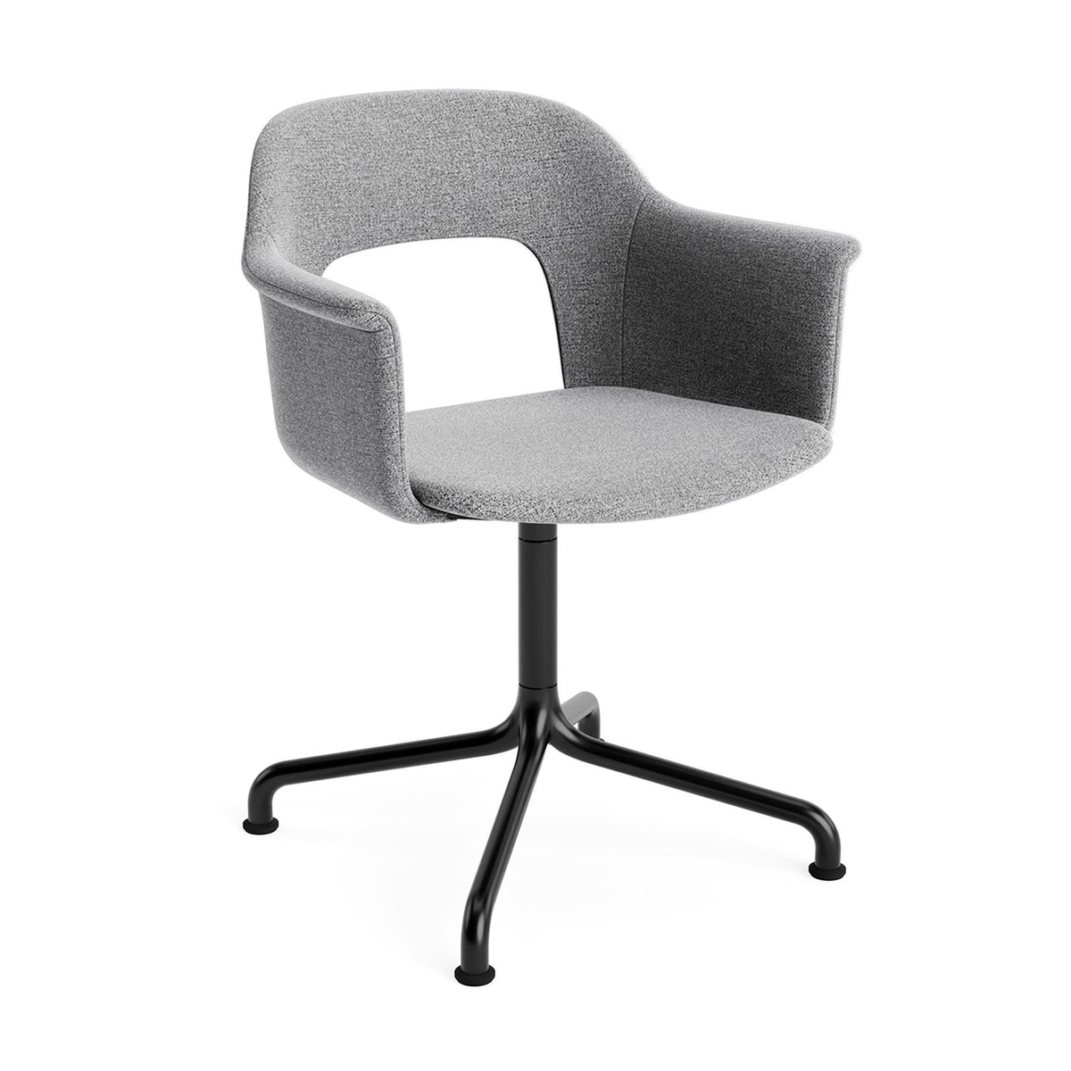 HAY Layout Armchair 254 with 4 Star Swivel Arc Base