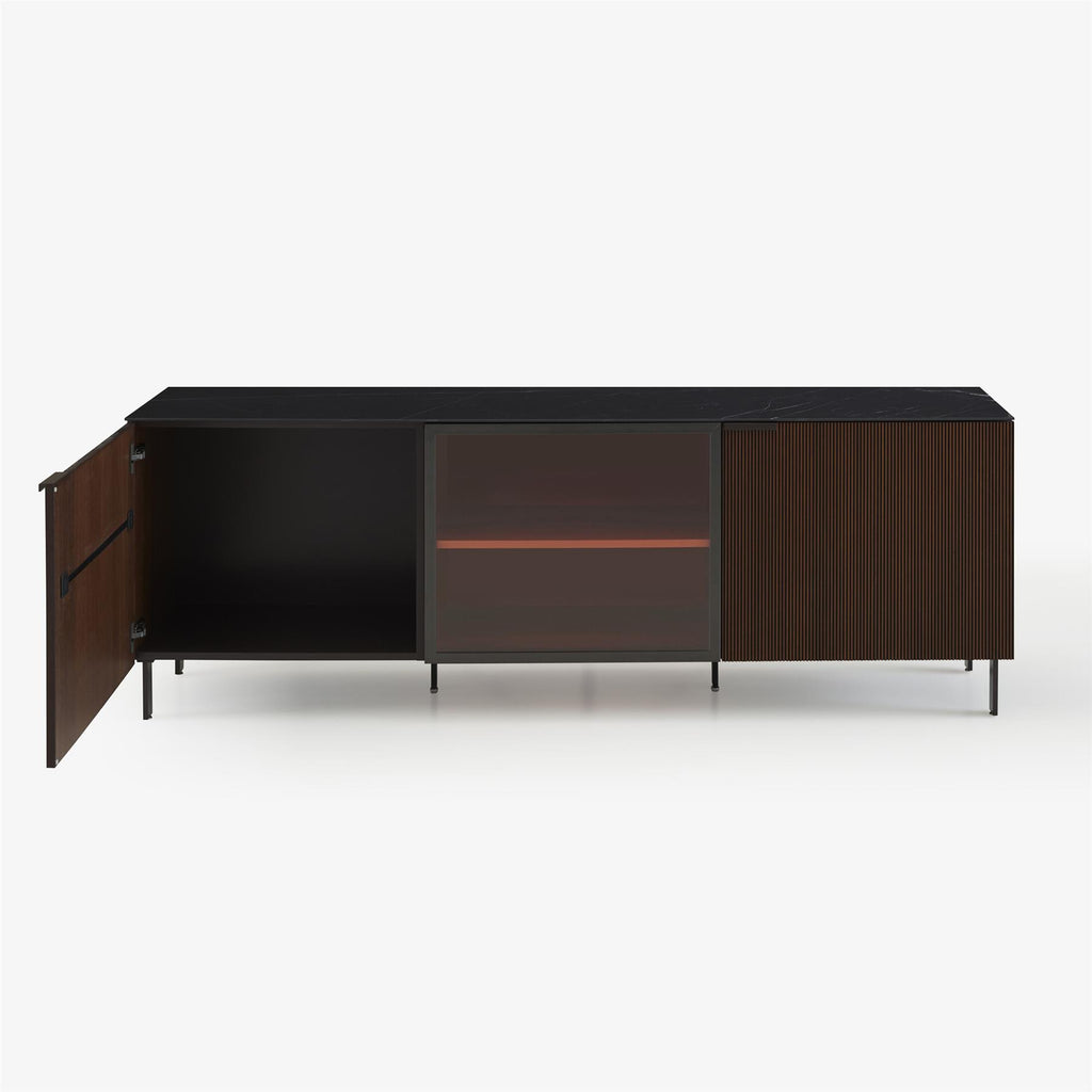 Ligne Roset Selvans Sideboard with Glass Door