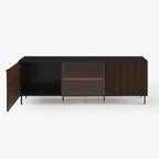 Ligne Roset Selvans Sideboard with Glass Door