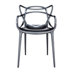 Kartell Masters Chair With Metalliclic Finish