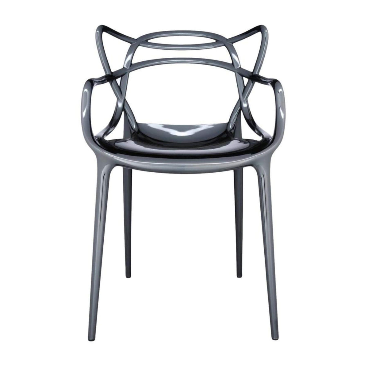 Kartell Masters Chair With Metalliclic Finish