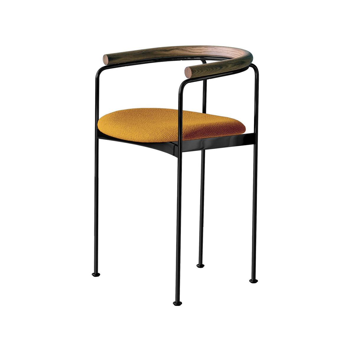 DK3 Baia Counter Stool with Wooden Back