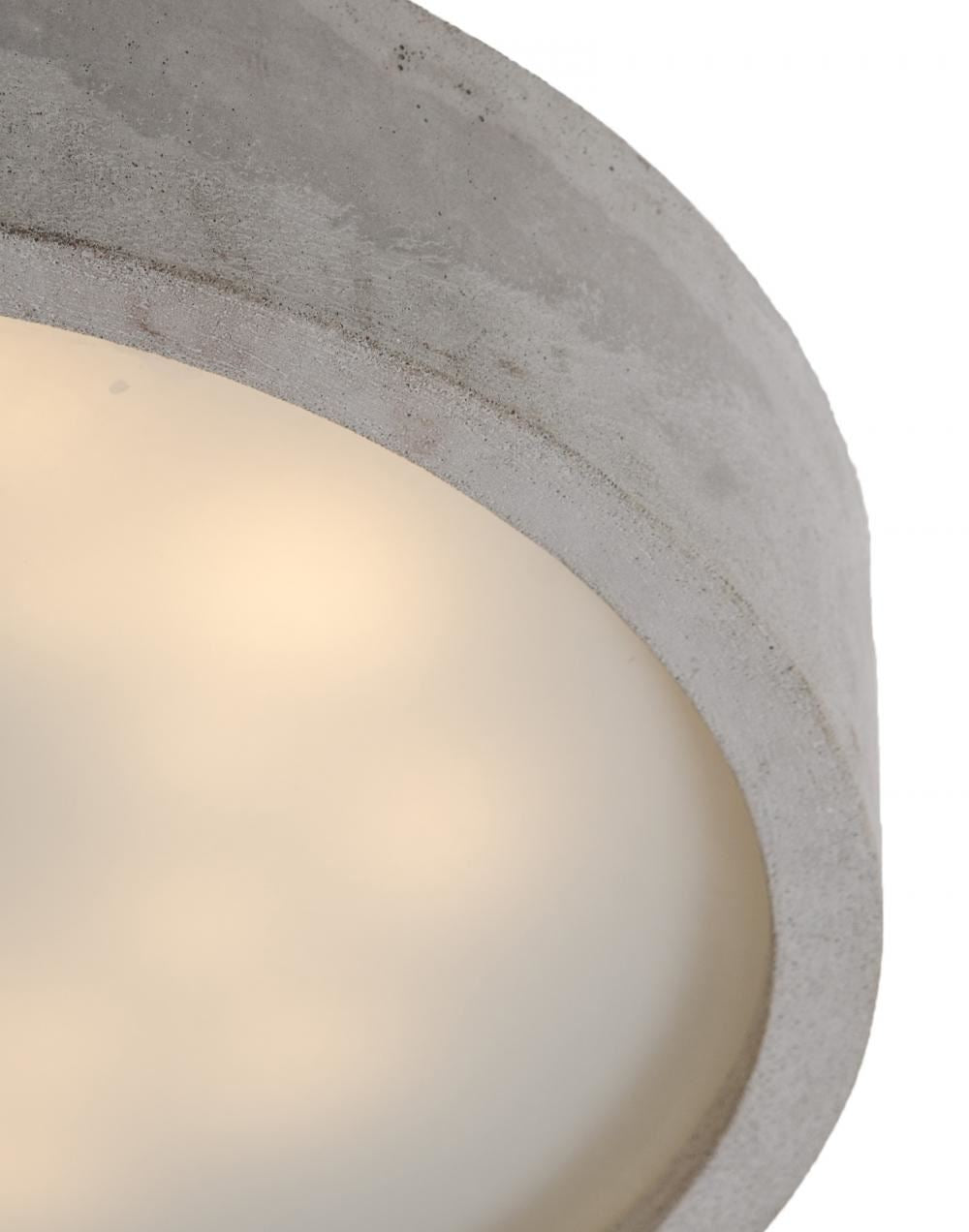 Outlet Plan concrete ceiling light