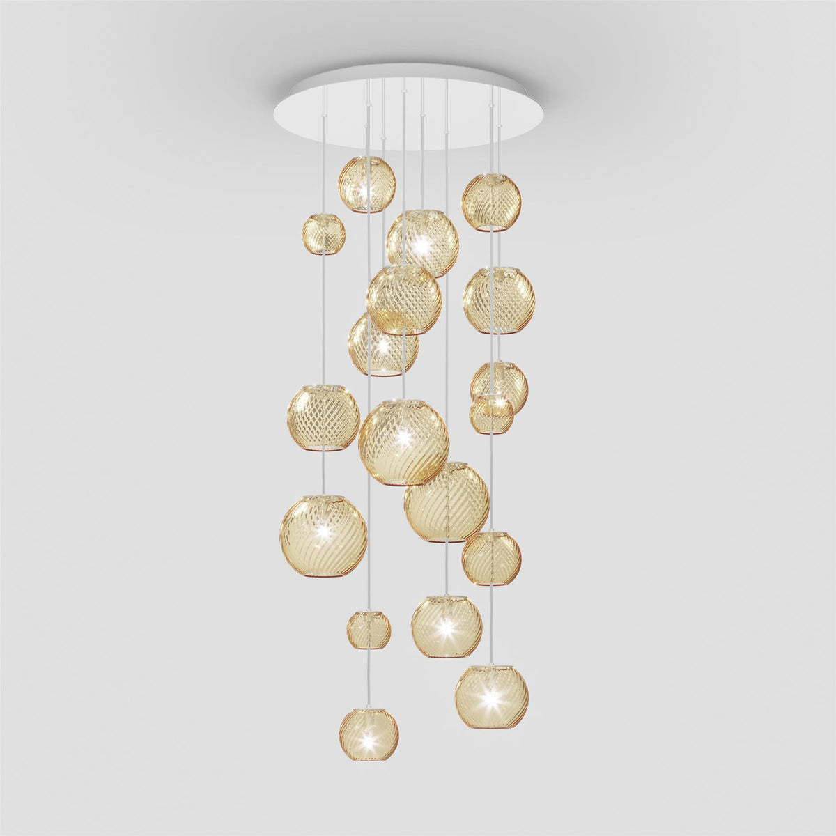 Vistosi Oto SP R Cluster Pendant Light