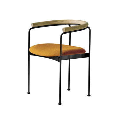 DK3 Baia Chair with Wooden Back