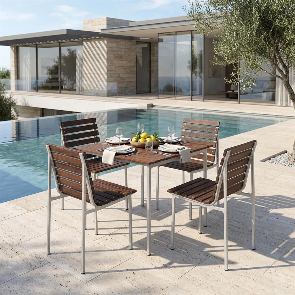 HAY Traverse Garden Dining Set - Small - Curated by Holloways of Ludlow