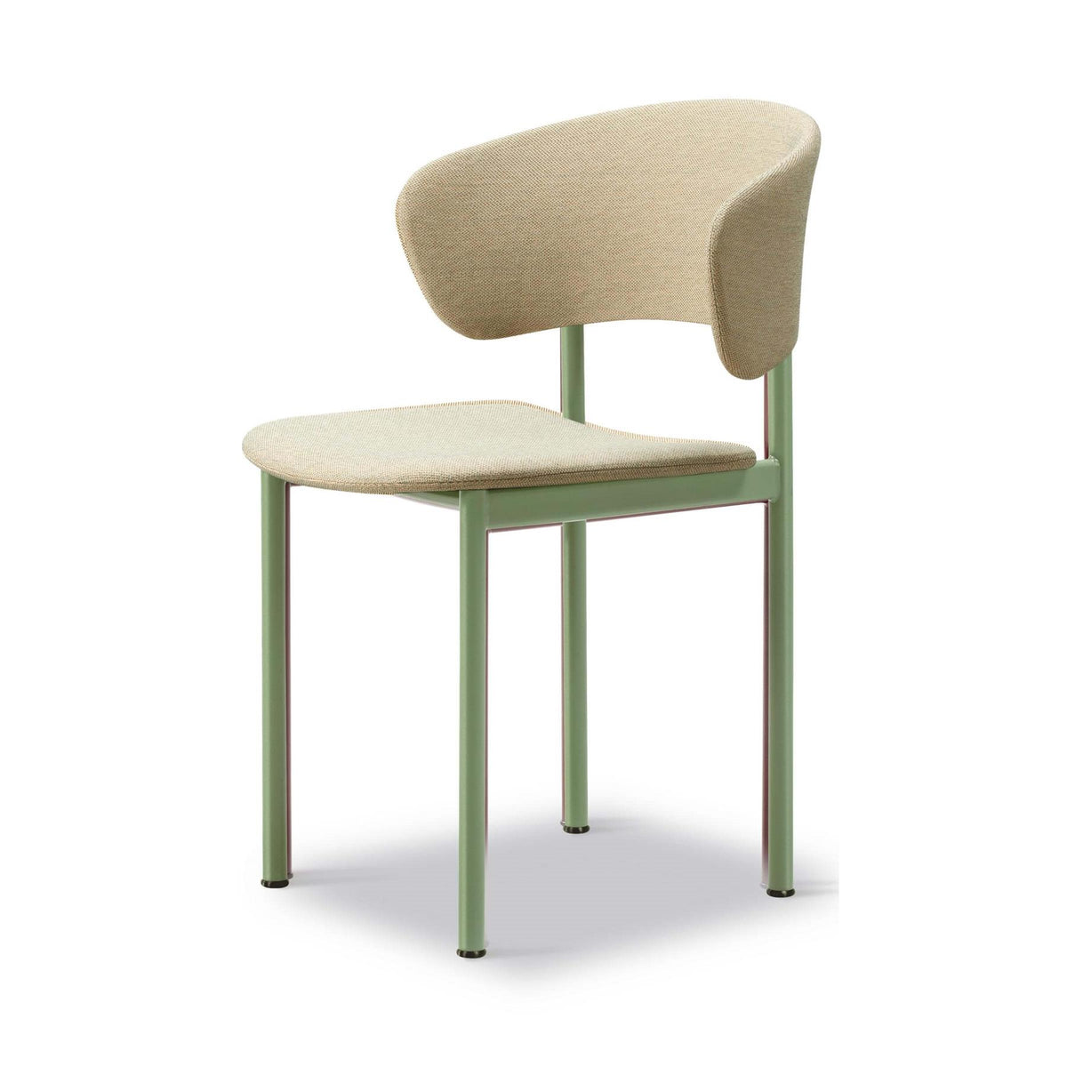 Fredericia Plan Armchair with Metal Legs, Fully Upholstered