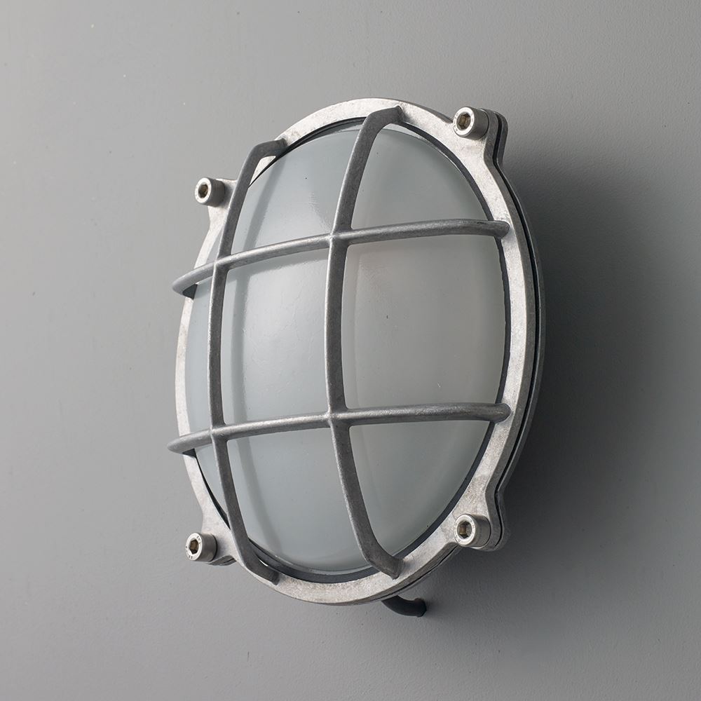 Davey Small Round Aluminium Bulkhead With Guard