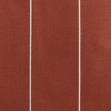 Terracotta Narrow Stripe 60cm x 60cm