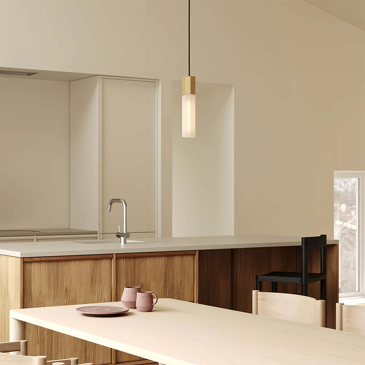Tala Basalt Pendant Light - Single