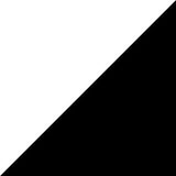 White Plastic with Black Base