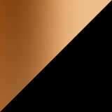 Black with copper interior