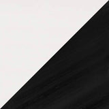 Black and white aluminium