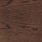 Fumed lacquered oak