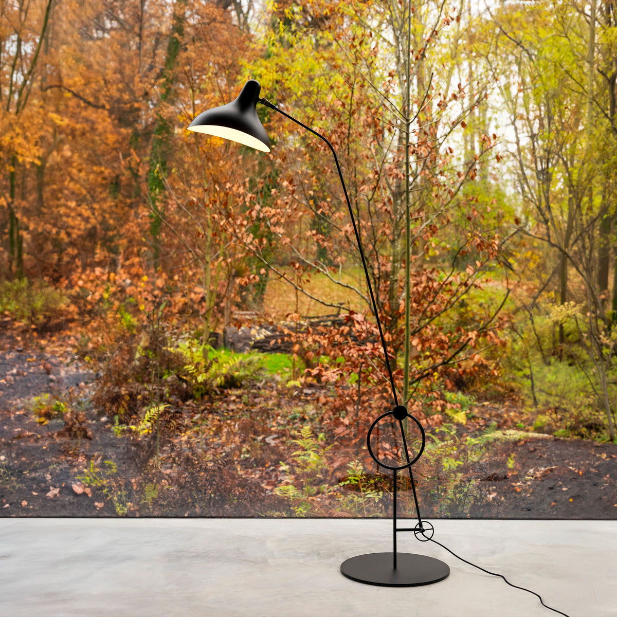 DCW Editions Mantis BS1 B Floor Light with Round Base