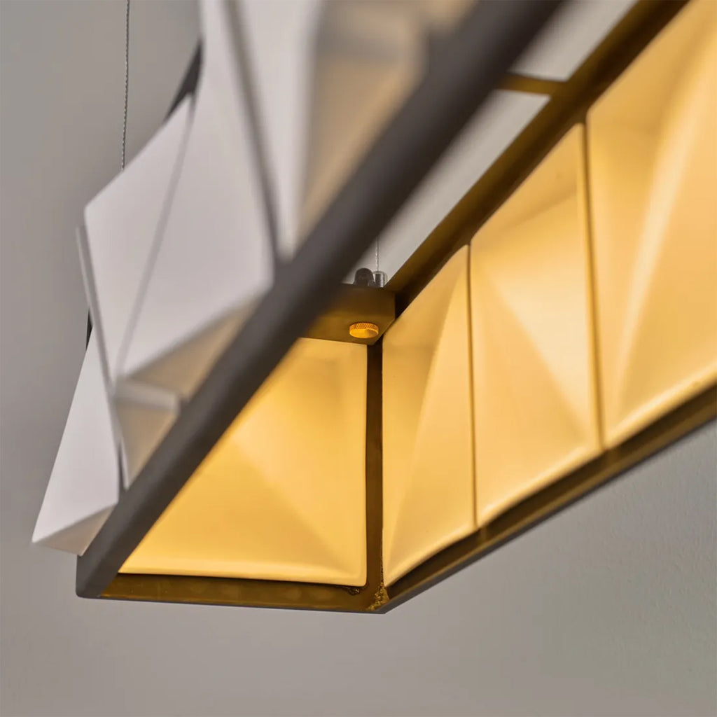 Davey Tiled diner pendant
