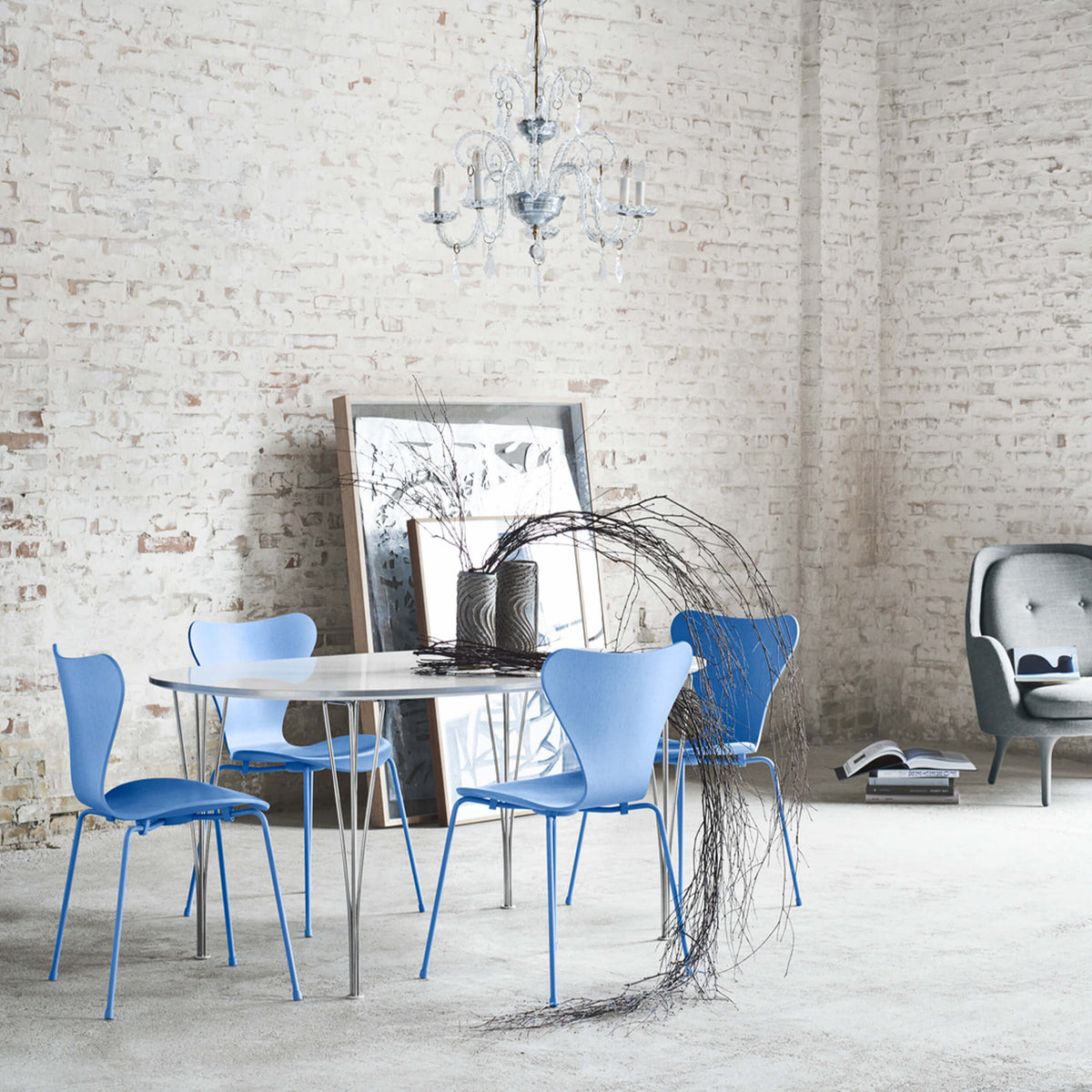 Fritz Hansen Series Superellipse Dining Table