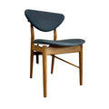 Ex-Display Finn Juhl The 108 Chair in Dark Oiled Oak - Stolz Velvet **STORE COLLECTION ONLY**