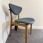 Ex-Display Finn Juhl The 108 Chair in Dark Oiled Oak - Stolz Velvet **STORE COLLECTION ONLY**