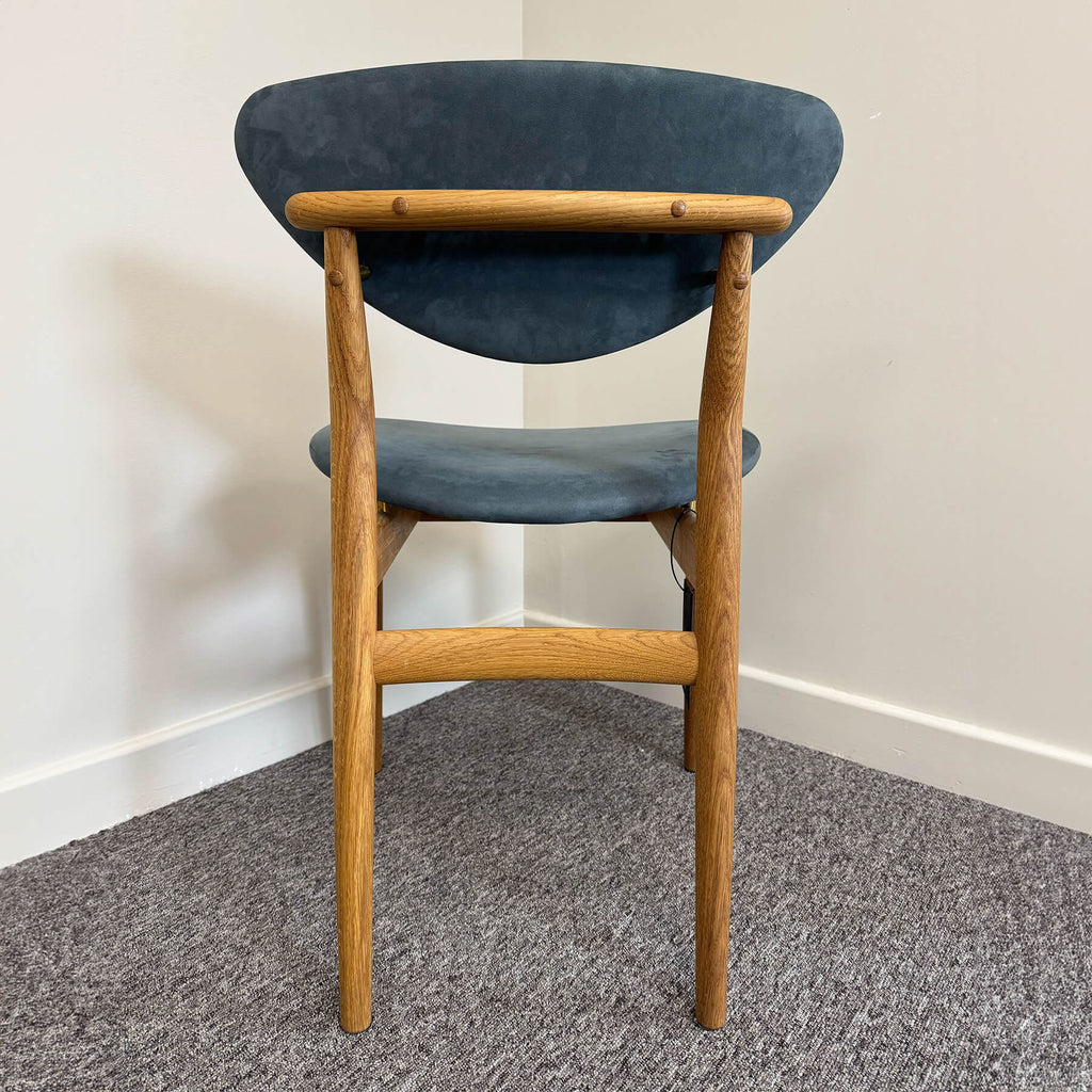 Ex-Display Finn Juhl The 108 Chair in Dark Oiled Oak - Stolz Velvet **STORE COLLECTION ONLY**