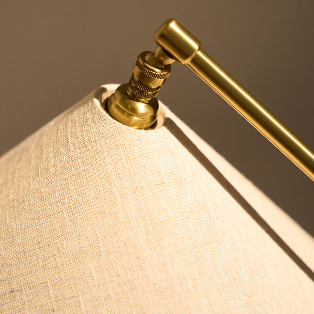 GUBI Grashoppa Lamp with Fabric Shade