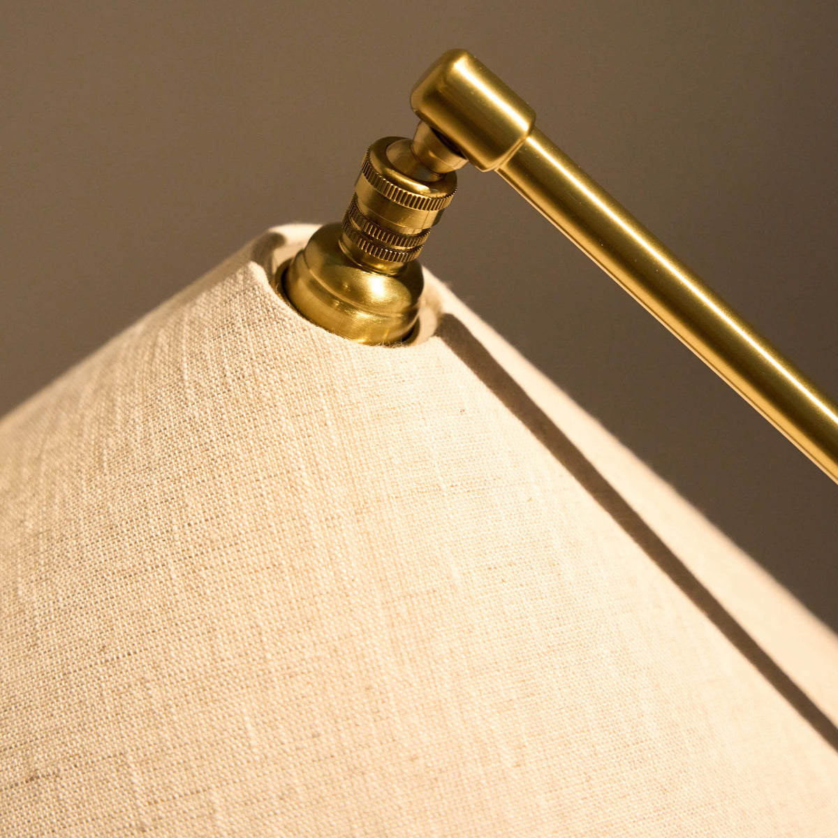 GUBI Grashoppa Lamp with Fabric Shade