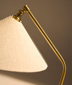 GUBI Grashoppa Lamp with Fabric Shade