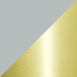 Grey Cable with Gold Ring