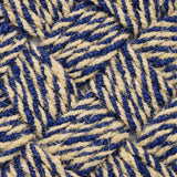 Blue and off-white